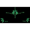 Ouch By Shots Kūno papuošalų lipdukai – veidas