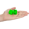 Ouch By Shots Ouch! Glow in the Dark Bondage Kit #1 - Luminous Žalias Set