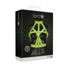 Ouch By Shots Ouch! Harness L/XL Glow-in-the-Dark Adjustable Body Priedas