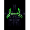 Ouch By Shots Ouch! Bulldog Adjustable Harness Buckle Glow-in-the-Dark L/XL