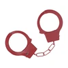 Ouch By Shots Ouch! Classic Metal Handcuffs Raudona - Secure Locking System, Adjustable Fit