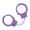 Ouch By Shots Ouch! Classic Metal Handcuffs Violetinė - Secure Adjustable Restraint System