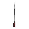 Ouch By Shots OUCH Short Rectangular Impact Crop with Imprint Handle Juodas