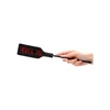 Ouch By Shots Ouch! Crop Short Handle Rectangular Imprint Juodas 32cm