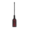 Ouch By Shots Ouch! Crop Short Handle Rectangular Imprint Juodas 32cm