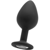 Ouch By Shots Diamond Butt Plug - Large juodas