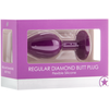 Ouch By Shots Diamond Butt Plug - Regular violetinė