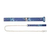 Ouch By Shots Mėlyna Ouch! Florence Collection Adjustable Collar with Leash Mėlyna