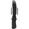 Ouch By Shots Shots Handheld Intimate Device Vibrating &amp; Thrusting Juodas, 13 Modes