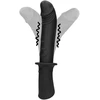 Ouch By Shots Shots Rechargeable Intimate Vibrating Device Juodas 10 Modes Portable