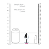 Ouch By Shots Heart Gem Butt Plug - Medium
