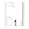 Ouch By Shots Heart Gem Butt Plug - Medium