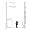 Ouch By Shots Heart Gem Butt Plug - Medium