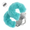 Ouch By Shots Mėlyna You2Toys Fluffy Anatomic Handcuffs Secure Lock System Mėlyna