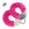 Ouch By Shots Rožinė Ouch! Heavy-Duty Soft Plush Handcuffs Rožinė - Secure Lock System