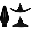 Ouch By Shots Sinner Gear Interchangeable Plug Set Rounded Large Aliuminio/Silicone