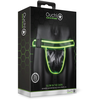 Ouch By Shots OUCH! Jockstrap with Buckle L/XL - Adjustable Glow-in-the-Dark Harness