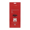 Ouch By Shots Ouch! Milan Collection Premium Blindfold Juodas/Raudona Bonded Leather