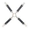 Ouch By Shots Milan Collection - Hogtie Connectors - Juodas/Raudona