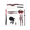 Ouch By Shots Ouch! Milan Collection Premium Bondage Kit with Luxury Bag Juodas/Raudona
