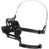 Ouch By Shots Muzzle with Removable Ball Gag - Juodas