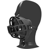 Ouch By Shots Muzzle with Removable Ball Gag - Juodas