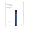Ouch By Shots OUCH! Neoprene Armbands Adjustable Juodas - Comfortable Design