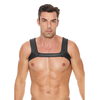 Ouch By Shots Ouch! Neoprene Chest Harness S/M - Adjustable Comfort Fit Juodas