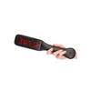Ouch By Shots Ouch! Paddle SLAVE Reversed Lettering Juodas Leather Impact Tool