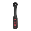 Ouch By Shots Rimba Paddle XOXO - Leather Impact Tool with Reversed Imprint