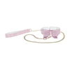 Ouch By Shots Paris Collection - Collar with Leash - Rožinė