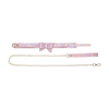 Ouch By Shots Paris Collection - Collar with Leash - Rožinė