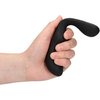 Ouch By Shots OUCH! Juodas Pointed Vibrating Prostate Device with Remote, Silicone