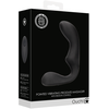 Ouch By Shots OUCH! Juodas Pointed Vibrating Prostate Device with Remote, Silicone