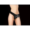 Ouch By Shots Realistic - 7 Inch - Strap-On - Juodas