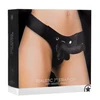 Ouch By Shots Realistic - 7 Inch - Strap-On - Juodas
