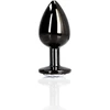 Ouch By Shots Ouch! Round Gem Aliuminio Plug Medium - Elegant Metal Design &amp; Jewel Base