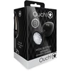 Ouch By Shots Ouch! Round Gem Aliuminio Plug Medium - Elegant Metal Design &amp; Jewel Base