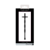 Ouch By Shots Triune Silicone Urethral Dilator Flexible 8 mm Body-Safe Juodas