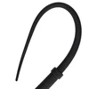 Ouch By Shots EasyToys Silicone Impact Tail Whip Juodas - Flexible Precision Model