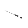 Ouch By Shots OUCH! Silicone Vibrating Extra Long Intimate Sounding Probe Juodas