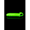 Ouch By Shots Ouch! Glow in the Dark Flexible Sheath - Stretchable Neon Žalias