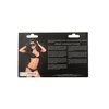 Ouch By Shots Sinner Gear Soft Eye Mask Juodas - Comfortable Sleep &amp; Relaxation Priedas