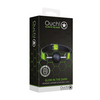 Ouch By Shots Ouch! Glow in the Dark Solid Ball Gag - Universal Size, Luminous Žalias