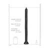Ouch By Shots OUCH! Swirled Anal Snake 50 cm Flexible Silicone Intimate Trainer