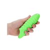 Ouch By Shots Ouch! Swirl Thick Stretchy Intimate Sheath Glow in the Dark, Žalias