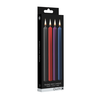 Ouch By Shots Ouch! Teasing Wax Candles Set - 4 Large Pieces, Multicolor