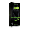 Ouch By Shots Ouch! Glow in the Dark Thigh Cuffs &amp; Belt Set S/M - Luminous Žalias