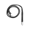Ouch By Shots Ouch! Twisted Whip Braided Premium Bonded Leather Juodas 70cm