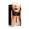 Ouch By Shots Ouch! Velvet Adjustable Collar with Leash - Soft Touch, 120 cm Lead